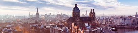 Photo: Amsterdam skyline